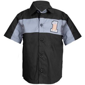 Harley-Davidson Kids Boy's Work Collar Button-Down Shop Shirt - 12/14